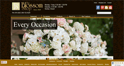Desktop Screenshot of blossomshopflorist.com